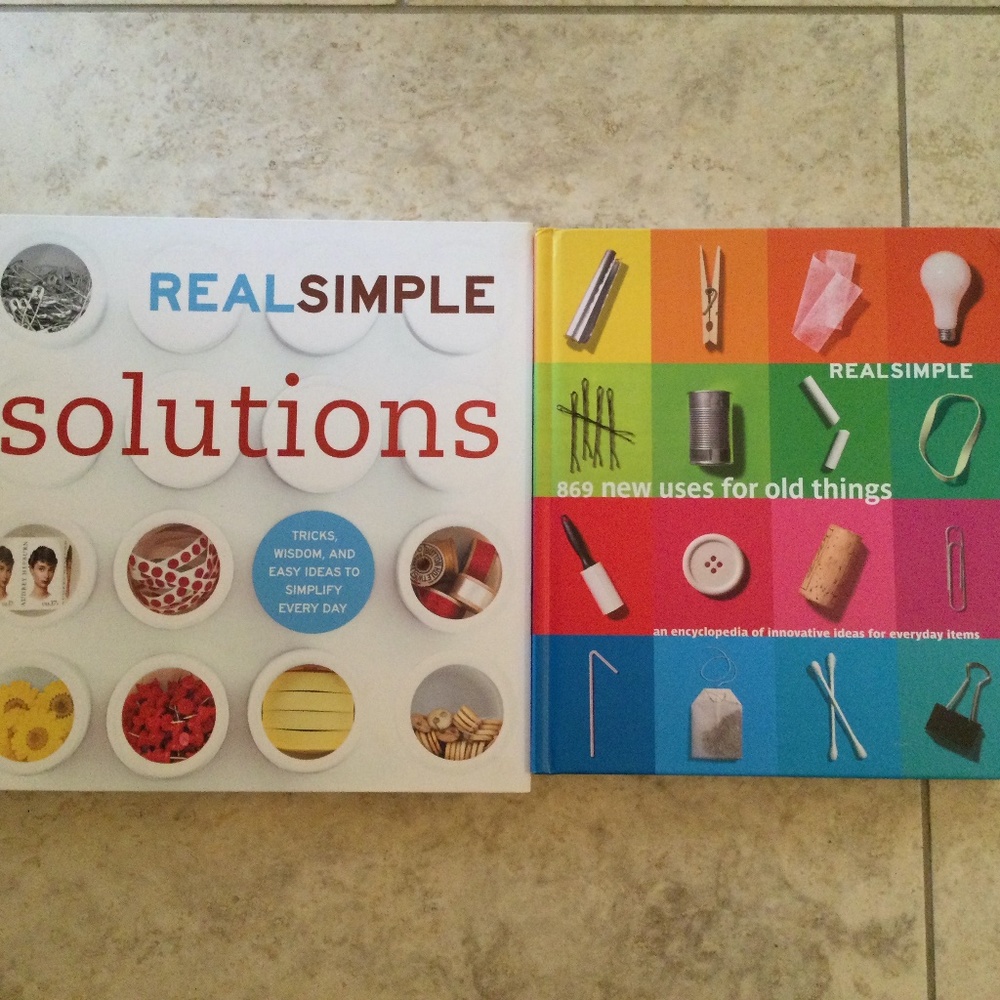 New! Set of 2 HouseHold Solutions Books